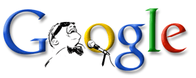 Google Anniversaire de Ray Charles - 23 septembre 2004